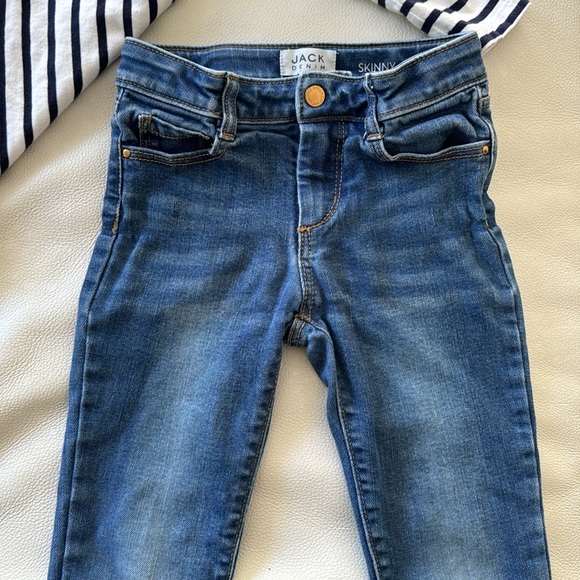 Janie and Jack Merci Long Sleeve and Jeans - Picture 3 of 4